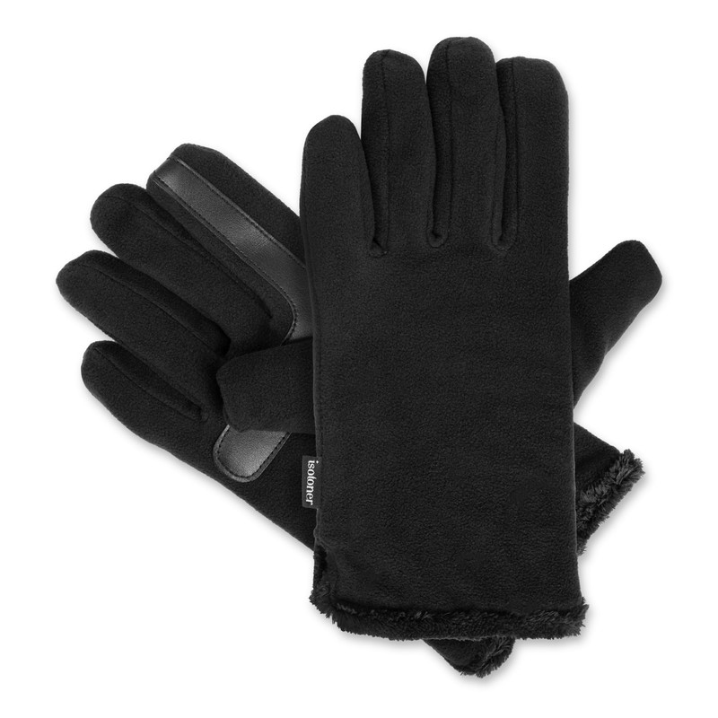 isotoner Women's Stretch Fleece Touchscreen Texting Cold Weather Gloves with