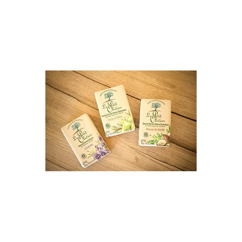Le Petit Olivier Extra Mild Soap - Lavender - Gently