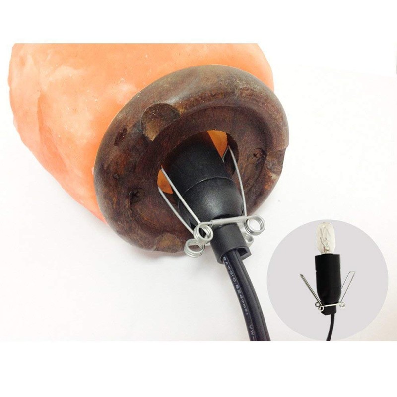 Lightingsky 6 Feet Black Salt Lamp Cord with Dimmer Switch