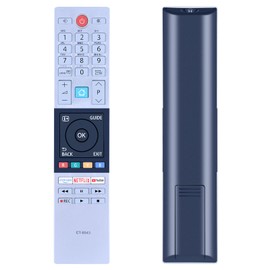 Neu Passend für Toshiba CT-8543 Fernbedienung Kompatibel mit Toshiba UHD LCD Smart TV RC42151P 32W2863DG 32L3866DG 32L3869DAX 40L2863DG 43T6863DA 49L2863DG 55U7863DA