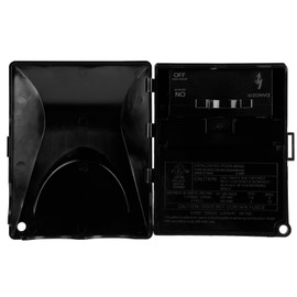 Wells 60 Amp AC Disconnect Box Outdoor Plastic, 120/240VAC Non-Fuse Pull Out Switch, Lightweight Waterproof Rust-Free Non-Conductive Housing for Home & Light Commercial Air Conditioning Units