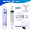 Pack of 32 Industrial 5 ml Syringes with Lid, Reusable