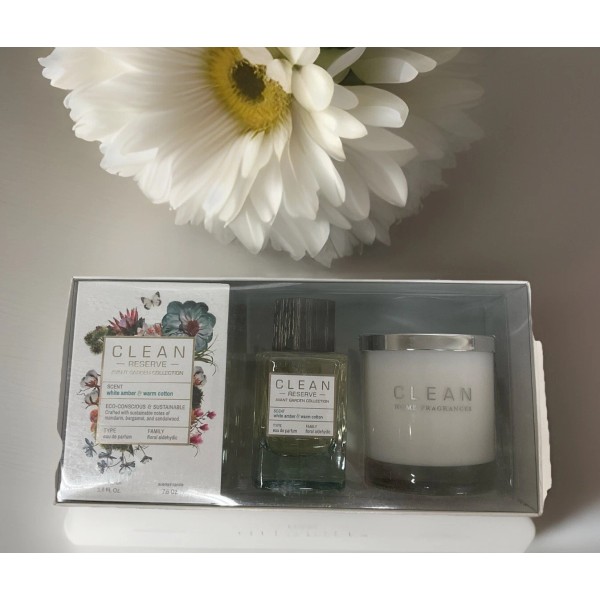 Clean Reserve Avant Collection White Amber & Warm Cotton 3.4