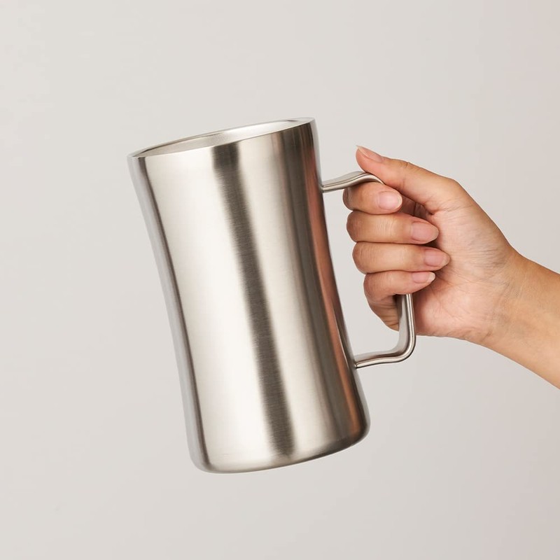 Doshisha Drinking Mega Jug, 3.3 gal (1 L), Dishwasher Safe,