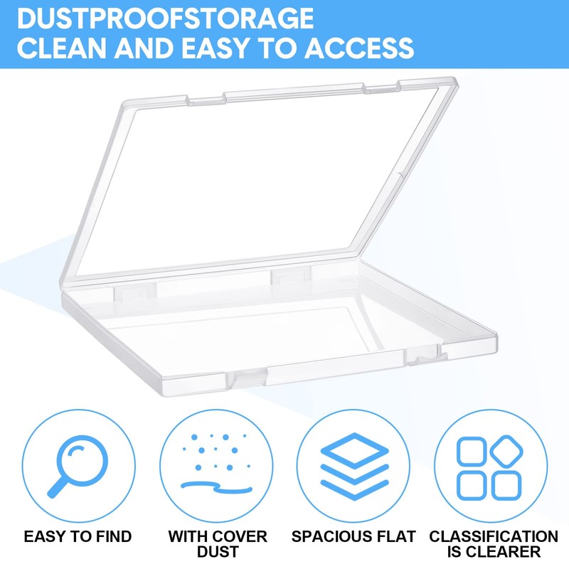 Kosiz 6 Pcs 12 x 12 Inch Paper Storage Case