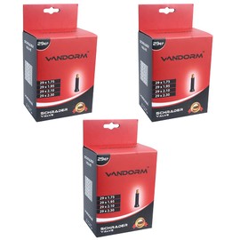 Vandorm 3 PACK 29" x 1.50" - 2.30" 29ER MTB Bike Bicycle Butyl Schrader Inner tubes