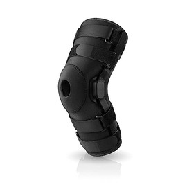 Actimove Professional Knee Brace with Composite Polycentric Hinges | Left & Right Compatible Knee Support for Meniscus Tear, Pain, ACL, MCL, Arthritis, Injury Recovery | Men & Women, Black - Choose Your Size