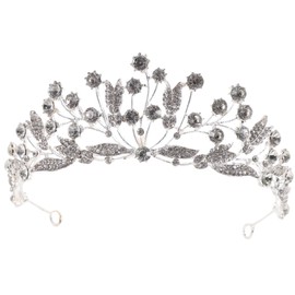FOMIYES Tiara for Wedding Party Rhinestone Crown Bridal Headpiece Birthday Tiara Prop