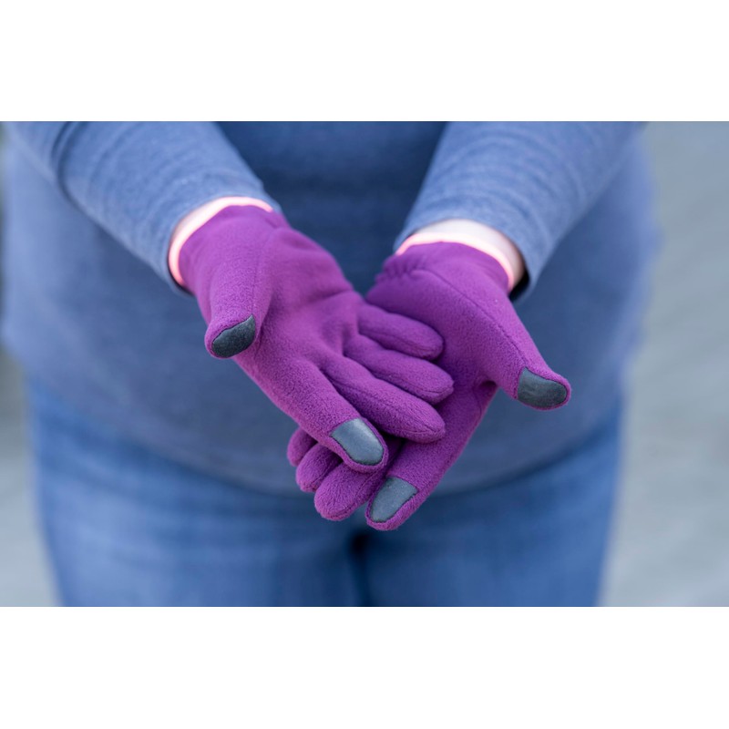 Roeckl Noville Junior Sports Riding Gloves Outdoor Winter Gloves Grape