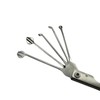 5-in-1 Pocket Jackknife Lock Pick Kit Includes 5 Torque Wrenches,
