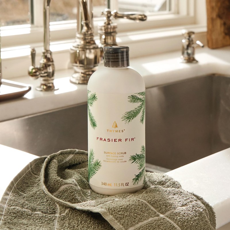 Thymes Soft Surface Scrub - Frasier Fir - Multipurpose Surface
