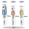 Willingood, 3-Piece Socket Adapter [1/4 inch, 1/2 inch, 3/8 inch]