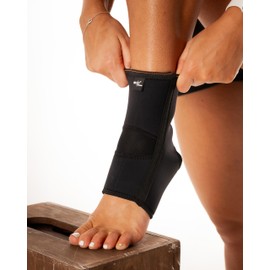 PRO 11 WELLBEING 4 Way Stretch Breathable Ankle support Sleeve Extremely Comfortable and Lightweight (L)