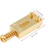 6 Pcs Electric Guitar Tremolo Saddles Bridge for Electric Guitar