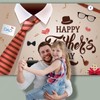 woodbu 7X5FT Father's Day Backdrop,Fathers Day Banner Father's Day Background