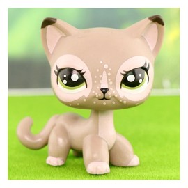 diylpshome custom miniature cat and dog figure pack collie cat cutie pets kids gift:_wapiti cat