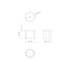 Technobaines BNCCK-W0-6 (BNC Jack) Caps for BNC Connectors (Translucent) 6