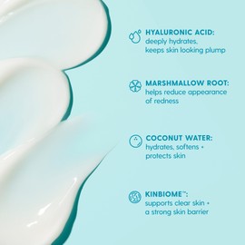 Kinship Supermello Hyaluronic Gel Cream Moisturizer – Hyaluronic Acid Face Lotion – Lightweight + Hydrating – Plump, Smooth + Soothe – Nourish Dry Skin – Rich Daily Use Clean Skin Care (3.3 oz)