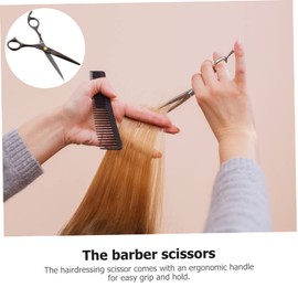 VICASKY 2pcs Professional Stainless Steel Hair Cutting Scissor Ergonomic Design for Barbershop and Home Use Versatile Styling Shears for Hairdressers and Haircuts