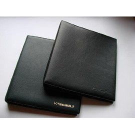 Black Schulz album for 30 large medals - 5 pages red divider