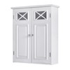 Teamson Home Dawson Wooden Over The Toilet Bathroom Removable Wall