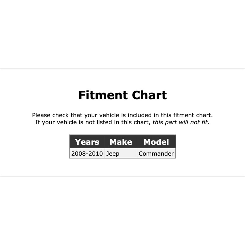 Engine Coolant Temperature Sensor Compatible With Jeep Commander 2008 2009