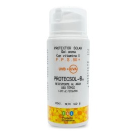 2pack Euderma Protecsol E Crema Spf 50 Con Vitamina E