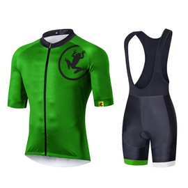 UGLY FROG UIF23HDTJ01 Men's Cycling 20D Gel Dungarees Bib Shorts Padded Clothing Set Cycling (XS-6XL), Colour 24