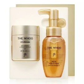 The history [더후] UV얼티밋 안티 링클 쿠션 선밤 기획 세트 [The History of Whoo] UV Ultimate Anti-Wrinkle Cushion Sun Balm Special Set