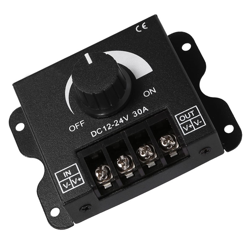 Ejoyous LED Dimmer Switch Controller for Strips LED 12V-24V 30A