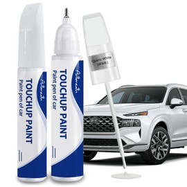 Quartz White(WW8) Touch Up Paint for Hyundai-Exact Match–Chips and Nicks Car Paint Scratch Repair Kit Automotive Paint Pen for Accent/Creta/Elantra/TUCSON/SANTA