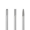 PFERD Carbide Burr Set, 3 Pieces, Micro Teeth, Shank 6