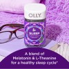 Olly Sleep Melatonina Premium 110 Gomitas Tamaño Extra Grande Sabor