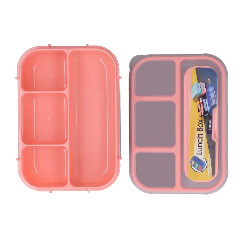 Individual Sealed Lunch Box Children Lunch Box 4 Compartment Lunch