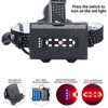 XHP160 Strong Headlight USB Charging Adjustable Waterproof Head Mounted Telescopic