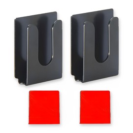 2Pcs Radio Microphone Holder, CB Microphone Holder, Metal Car Mic Hanger- Compatible with FT-1907R,FT-400XDR,FT-8900R,TM-281A,TM-471A