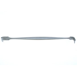 Mathieu Retractor 6.5" Double Ended 3-Blunt Prongs & 1-Solid Blade | SurgicalExcel