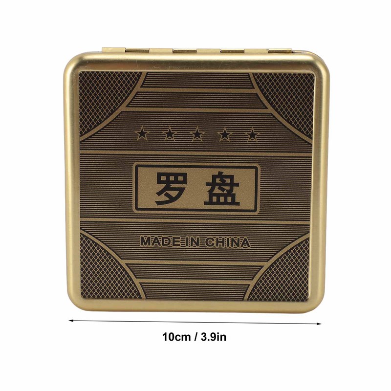 Feng Shui Luo Pan Iron Precise with Flipping Cover Feng