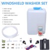 12V Universal Car Windshield Washer Pump System with Jet Button