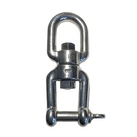 Stainless Steel 316 Anchor Swivel Eye and Jaw 10mm or 3/8" Marine Grade