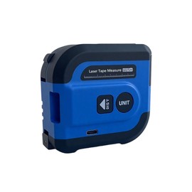 Miangerrn Digital Laser Tape Measure, 60m Laser Range and 5m Traditional Tape, Laser Distance Meter, Pythagorean, Area, Volume, Ft/Ft+in/in/M Unit Blue and Black