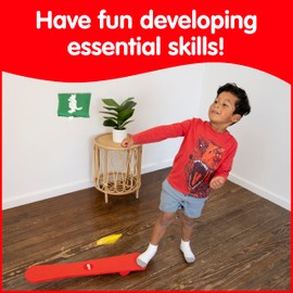 edxeducation Joey Jump - Activity for Kids Physical Play - Stomp and Catch Board - Learn to Catch - Build Coordination