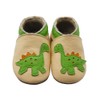 SAYOYO Baby Dinosaurs Soft Sole Leather Infant and Toddler Shoes