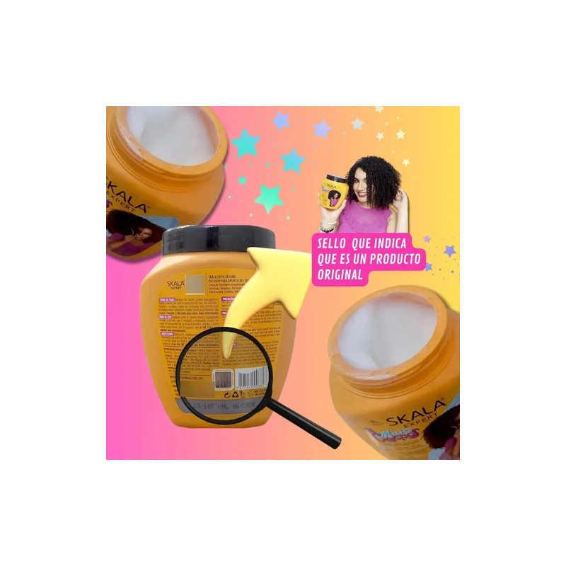 Mascarilla Skala 2en1 maiscachosmais Crespos 1000g