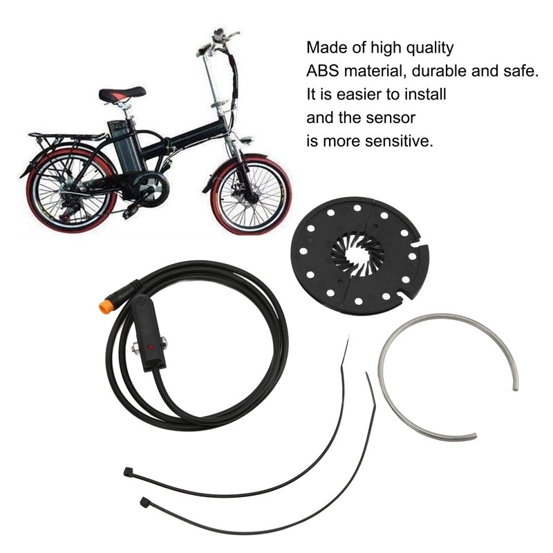 Bike Power Pedal Assist Sensor KT‑D12R Sensitive ABS 12 Magnets