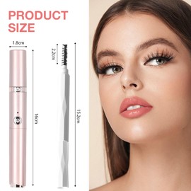 atnayo Heated Eyelash Curler, 2 in 1 Electric Eyelash Curlers and Double Eyelash Comb for Women