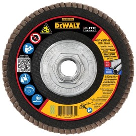 DEWALT DWA8281H 60G T29 XP Ceramic Flap Disc, 4-1/2" x 5/8"