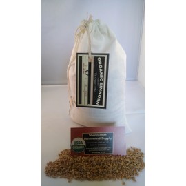 Organic Einkorn Whole Grain Farro Berries, USA Grown. Gluten Problems? Try Einkorn! (2 Pound Bag)
