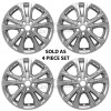 Coast2Coast International (CCI) Chrome Skin Covers Rim Trim Set 4