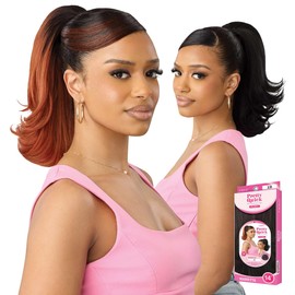 Outre Pretty Quick - Drawstring Pony - Marietta (DR BLACK CHERRY)